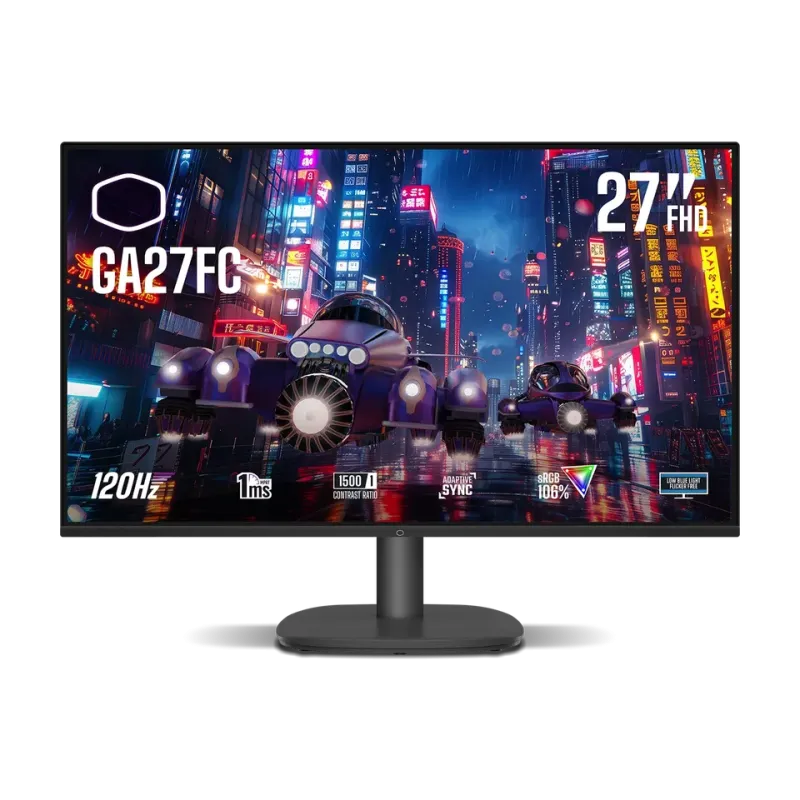 Ecran Gaming COOLER MASTER GA27FC 27'' Full HD IPS 120Hz, Photo boutique Best Buy Tunisie chez Best Buy Tunisie