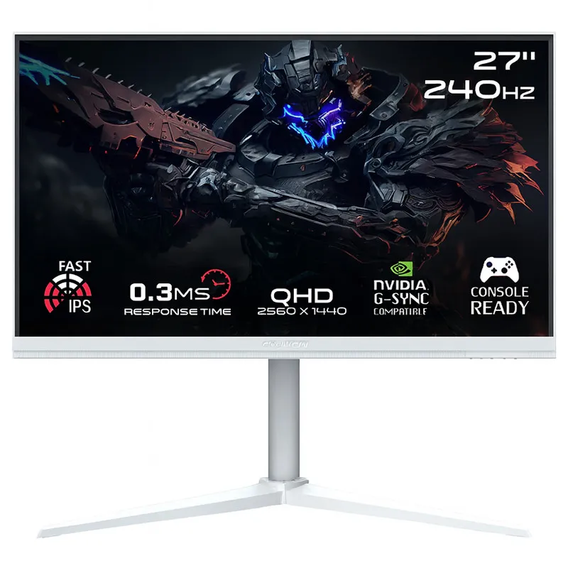 Ecran Gaming Gameon Arctic Pro Series GOA27QHD240IPS 27'' QHD 240Hz Fast IPS Blanc, Photo boutique Best Buy Tunisie chez Best Buy Tunisie
