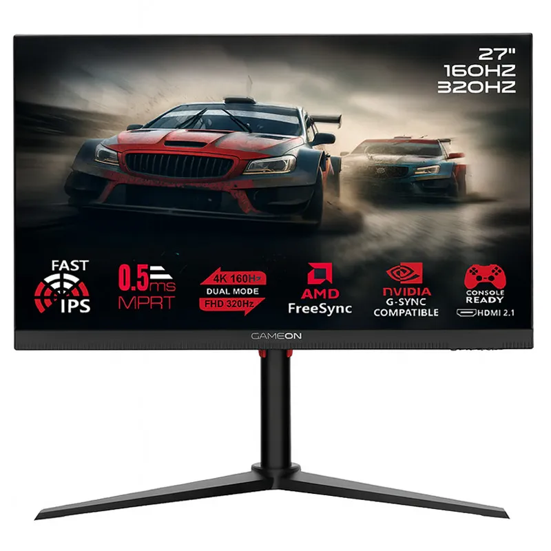 Ecran Gaming Gameon Switch X Series GOSX27B 27'' 4K UHD 160Hz / FHD 320Hz 4K Fast IPS Noir, Photo boutique Best Buy Tunisie chez Best Buy Tunisie