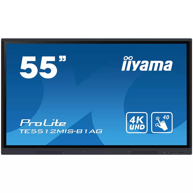 Numérique 55" 4K UHD LED WiFi Noir - Iiyama TE5512MIS-B1AG, Photo boutique Best Buy Tunisie chez Best Buy Tunisie