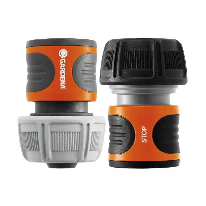 Gardena 18275-20 raccord des tuyaux d'eau Connecteur de tuyau Noir, Orange 2 pièce(s), Photo boutique Best Buy Tunisie chez Best Buy Tunisie