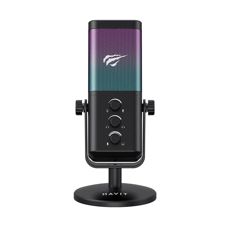 Microphone Gamer Havit GK65 RGB Noir, Photo boutique Best Buy Tunisie chez Best Buy Tunisie