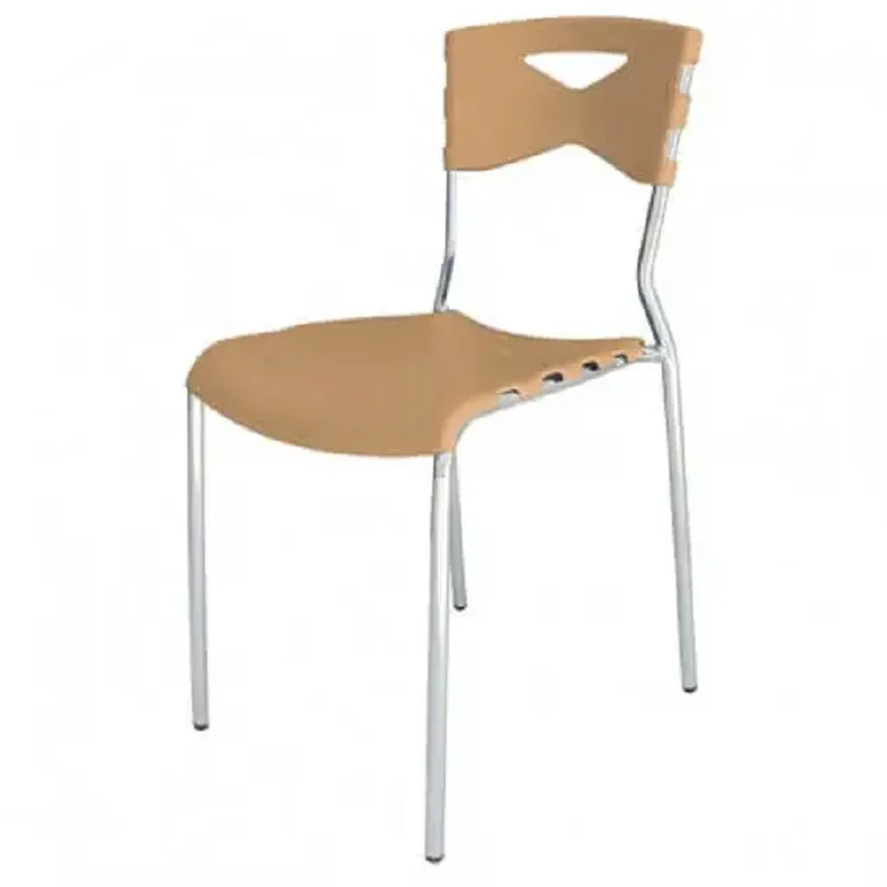 Chaise chrome mimi -Bleu & Gris (CHC0005BG), Vue principale