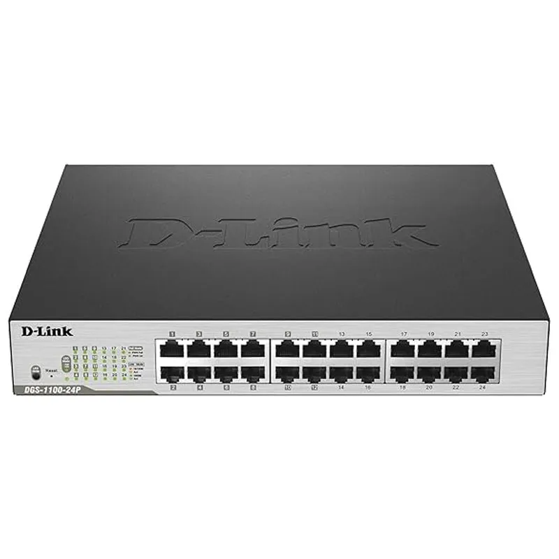D-Link EasySmart Géré L2 Gigabit Ethernet (10/100/1000) Connexion Ethernet, supportant l'alimentation via ce port (PoE) Noir, Gris, Photo boutique Best Buy Tunisie chez Best Buy Tunisie