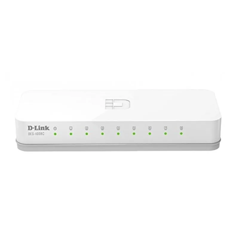 Switch D-Link 8 Ports Fast Ethernet 10/100Mbps Unmanaged, Photo boutique Best Buy Tunisie chez Best Buy Tunisie