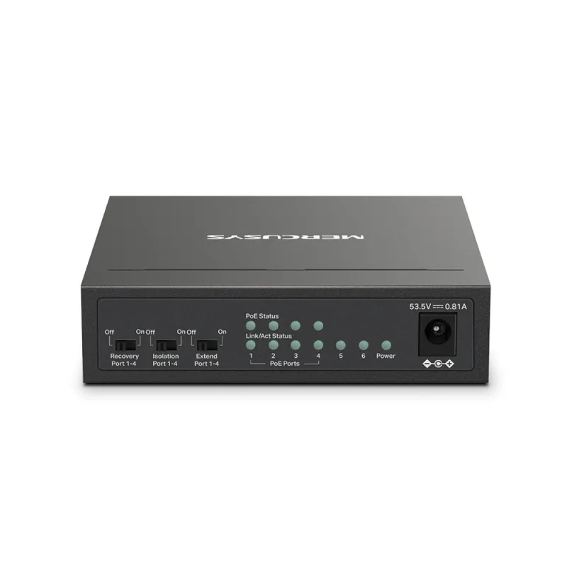 Commutateur de Bureau Mercusys 10 Ports 10/100Mbps avec 8 Ports PoE+, TL-MS110P, Photo boutique Best Buy Tunisie chez Best Buy Tunisie