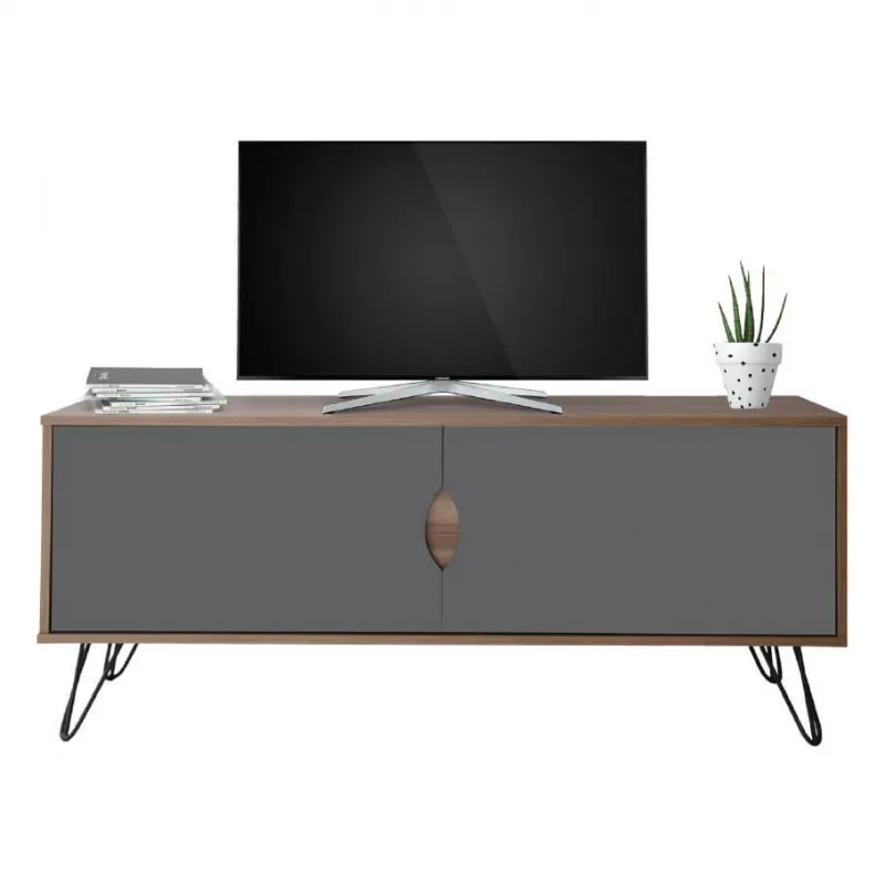 Table tv sotufab FUSION - SIROKO & GRIS (TV082SI-GR), Photo boutique Best Buy Tunisie chez Best Buy Tunisie