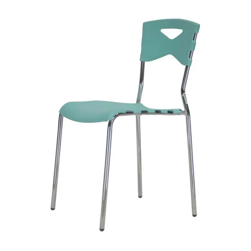Chaise chrome mimi -Vert d'eau (CHC0005VE), Vue principale