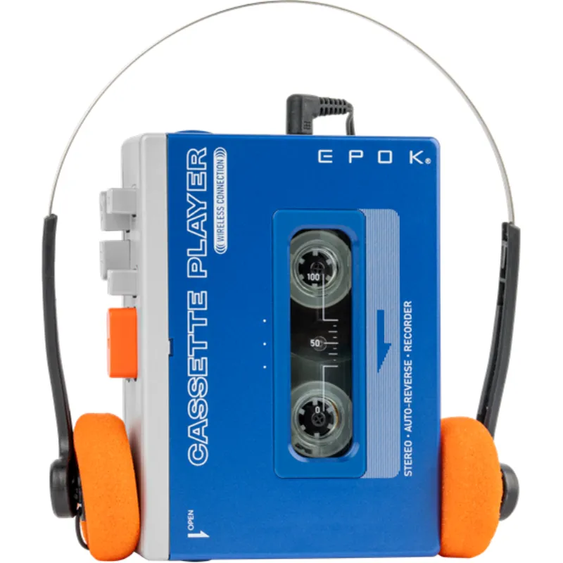 Baladeur Cassette Bluetooth Bigben Bttapebl Epok Bleu, Photo boutique Best Buy Tunisie chez Best Buy Tunisie