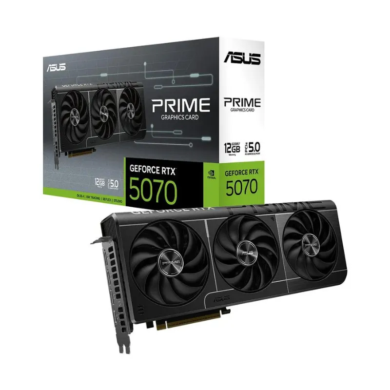 ASUS Prime -RTX5070-O12G NVIDIA GeForce RTX 5070 12 Go GDDR7, Photo boutique Best Buy Tunisie chez Best Buy Tunisie