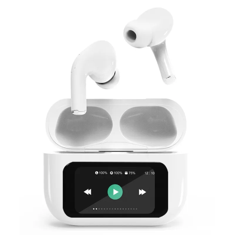 Gembird GMB Audio TWS-LCD-ANC-01-W écouteur/casque Sans fil Ecouteurs Appels/Musique USB Type-C Bluetooth Blanc, Photo boutique Best Buy Tunisie chez Best Buy Tunisie