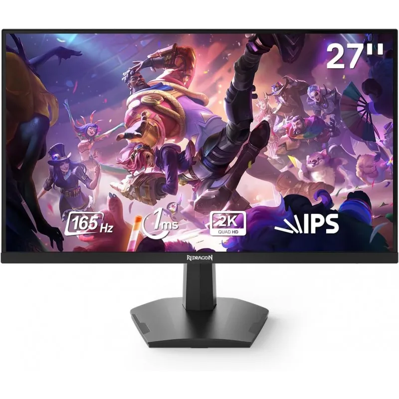Ecran Gaming Redragon Opal 27" QHD IPS 165HZ Noir, Photo boutique Best Buy Tunisie chez Best Buy Tunisie