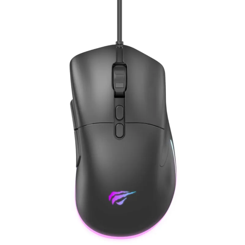 Souris Filaire Optique Gamer HAVIT MS954 Backlit RGB - Noir, Photo boutique Best Buy Tunisie chez Best Buy Tunisie