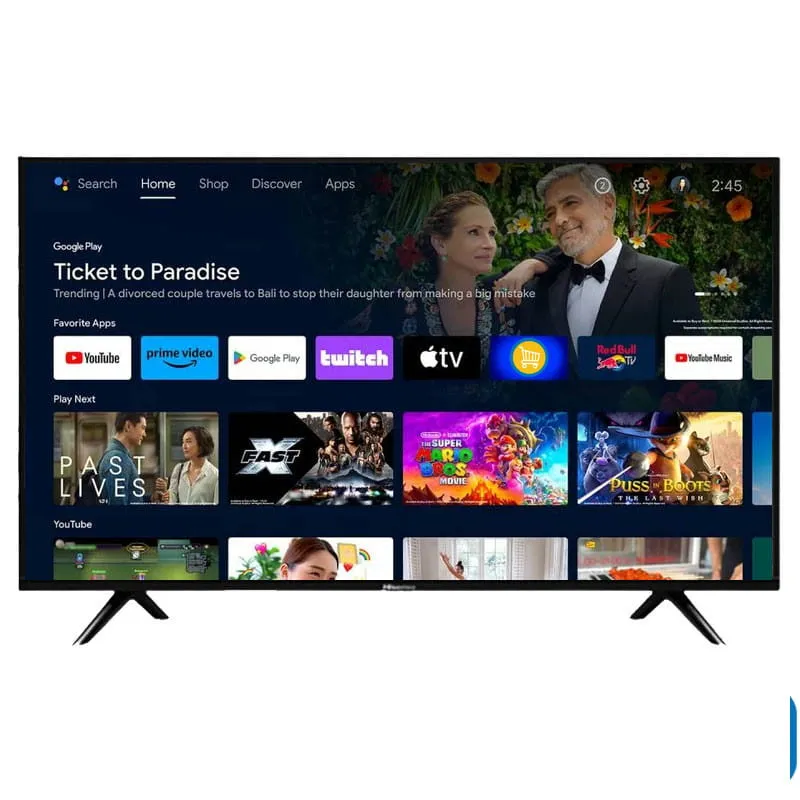 TV Hisense 43" UHD Android Smart Tv Noir - 43A4200G, Photo boutique Best Buy Tunisie chez Best Buy Tunisie