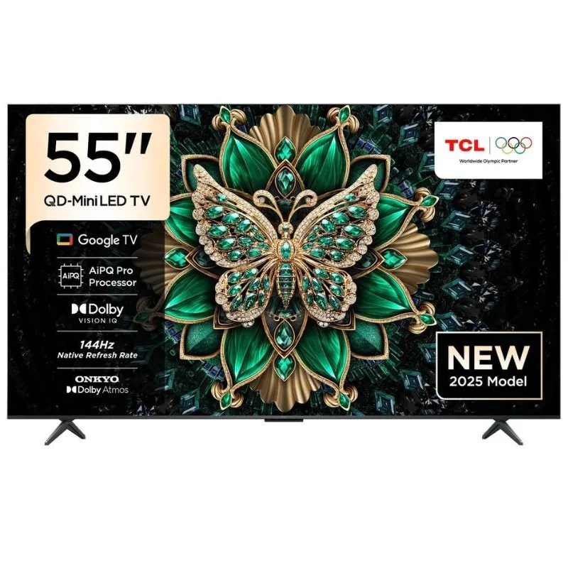 TV TCL 55" Smart TV 4K UHD MINI LED - Noir, Photo boutique Best Buy Tunisie chez Best Buy Tunisie