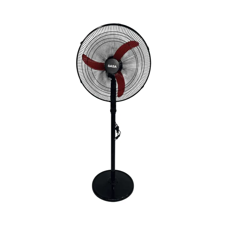 Ventilateur Sur Pied SABA Shabah Pro Piano 20" Noir & Rouge, Photo boutique Best Buy Tunisie chez Best Buy Tunisie