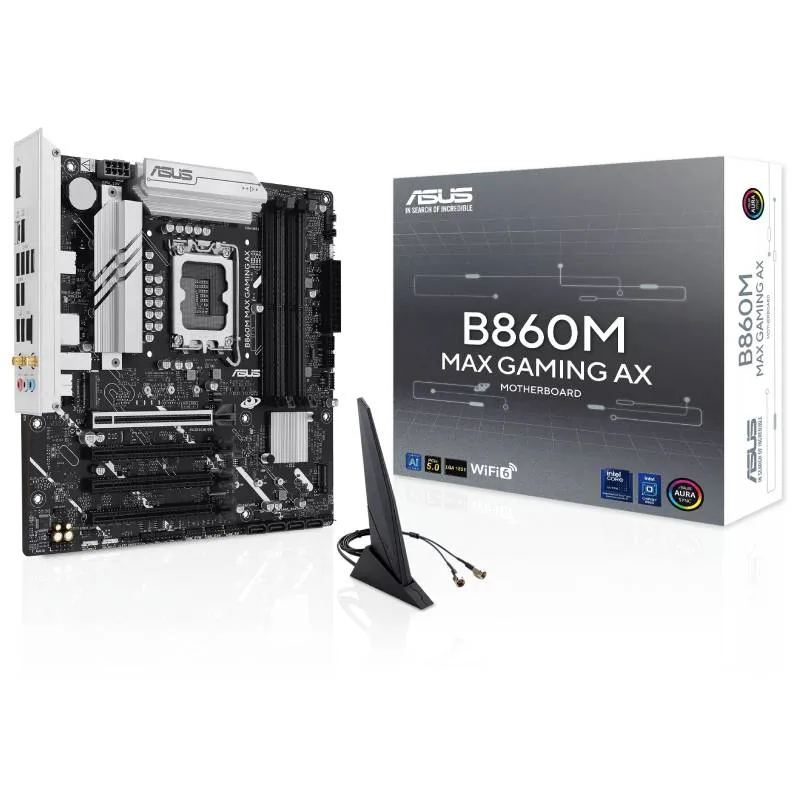 Carte Mère Asus Prime B860M Max Gaming AX Wifi LGA 1851 DDR5, Photo boutique Best Buy Tunisie chez Best Buy Tunisie
