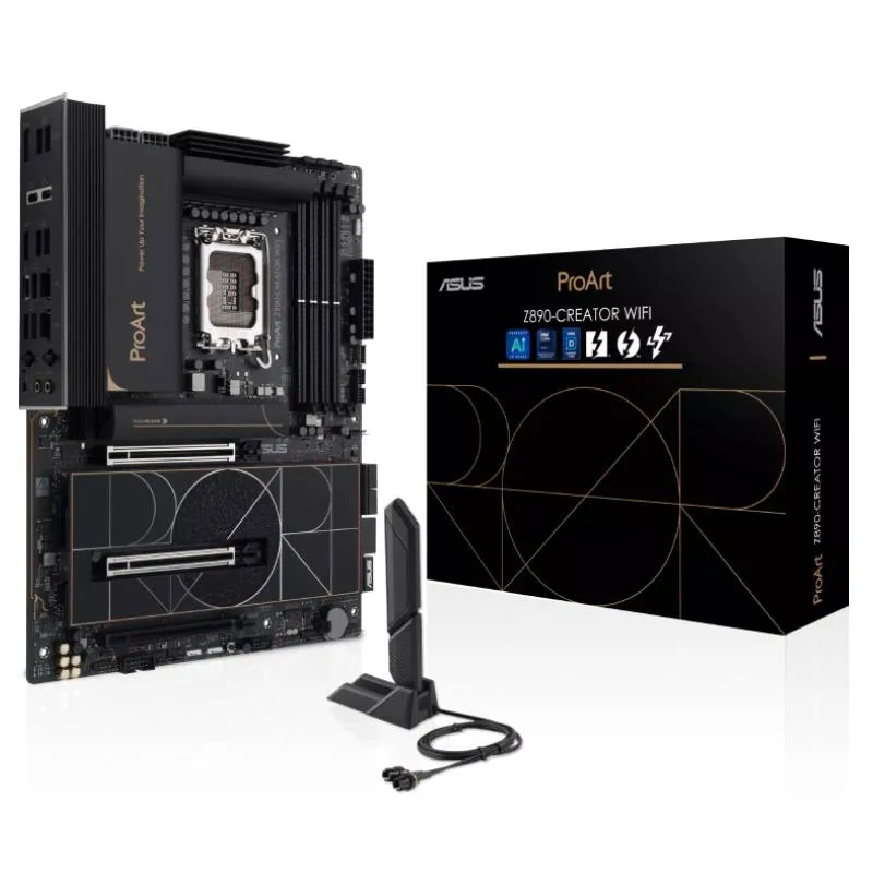 ASUS PROART Z890-CREATOR WIFI Intel Z890 LGA 1851 (Socket V1) ATX, Photo boutique Best Buy Tunisie chez Best Buy Tunisie