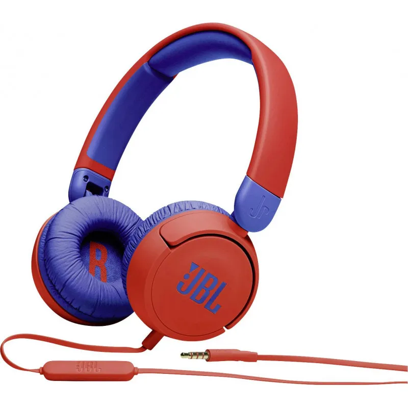 Casque Kids Filaire JBL JR 310 - Rouge&Bleu, Photo boutique Best Buy Tunisie chez Best Buy Tunisie