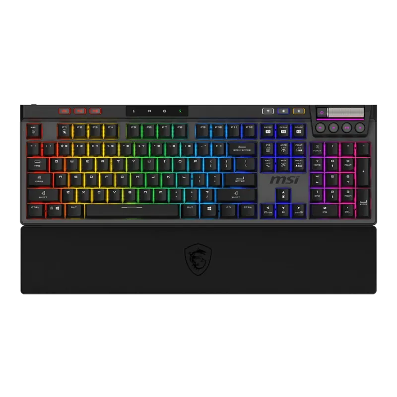Clavier mécanique MSI STRIKE PRO W SILENT FR, Photo boutique Best Buy Tunisie chez Best Buy Tunisie