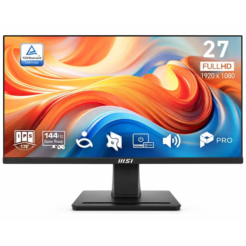 MSI PRO MP273 E14A 27” FHD 144Hz IPS | 1ms | Haut-parleurs