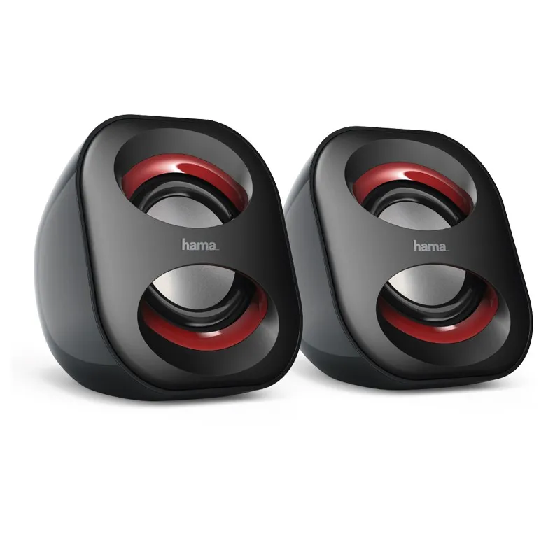 Haut-parleur HAMA Sonic Mobil 183 Pour Ordinateur Portable - Noir&Rouge, Photo boutique Best Buy Tunisie chez Best Buy Tunisie