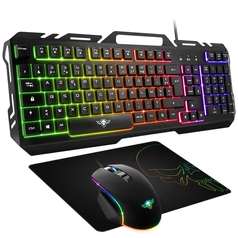 Spirit of Gamer PRO MK5 clavier Souris incluse USB AZERTY Français Noir, Photo boutique Best Buy Tunisie chez Best Buy Tunisie
