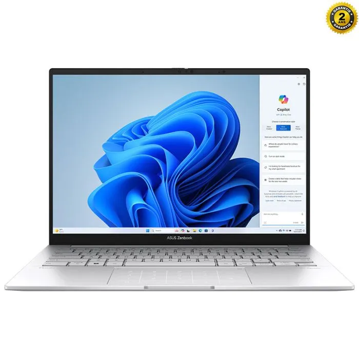 Pc Portable ASUS ZenBook 14 Ultra 7 255H 16Go 1To SSD - Silver, Photo boutique Best Buy Tunisie chez Best Buy Tunisie