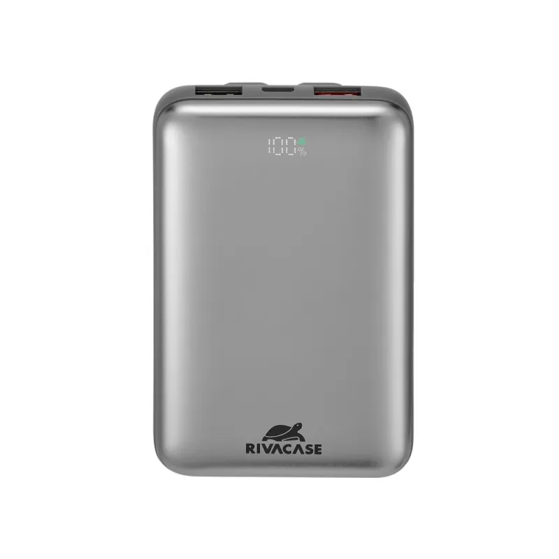 Power Bank RIVAVASE VA2611 10000 mAh 30W - Gris, Photo boutique Best Buy Tunisie chez Best Buy Tunisie