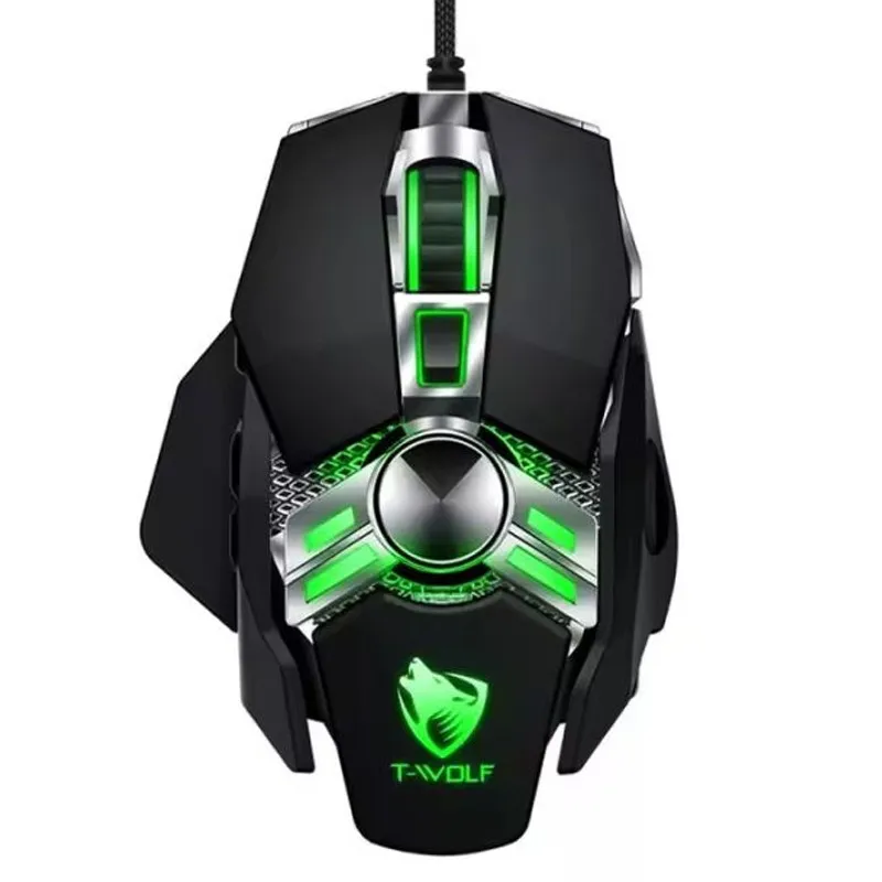 Souris Gamer Filaire T-WOLF WARRIOR V10 - Noir, Photo boutique Best Buy Tunisie chez Best Buy Tunisie