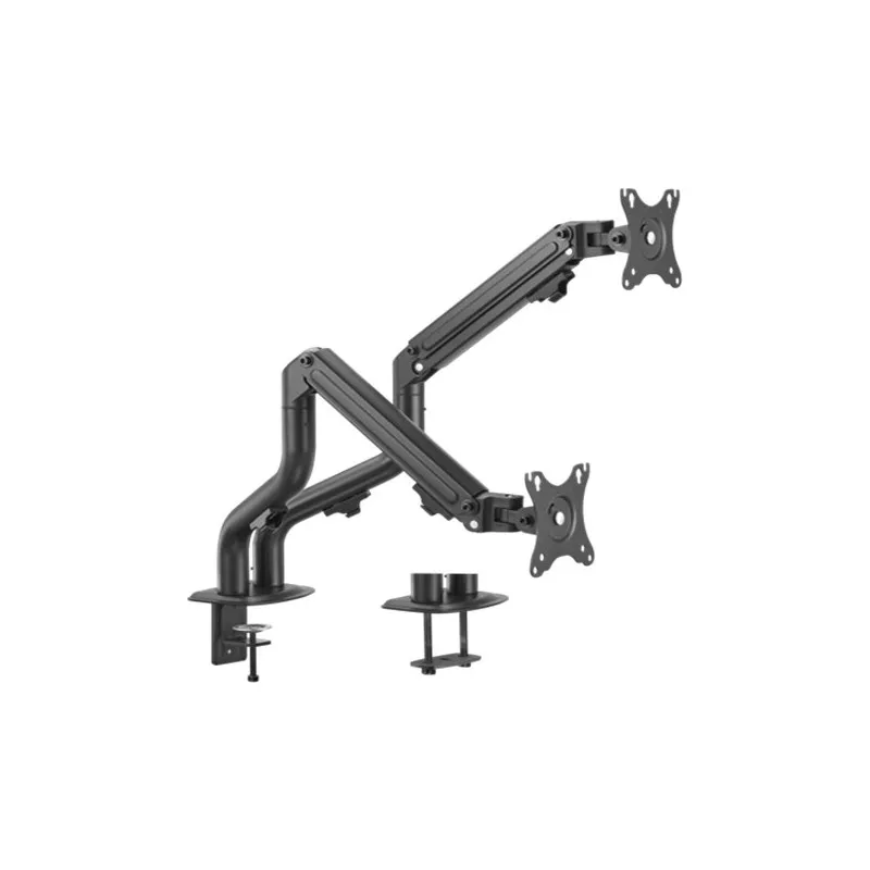 Gembird MA-DA2-02 support d'écran plat pour bureau 81,3 cm (32") Noir, Photo boutique Best Buy Tunisie chez Best Buy Tunisie