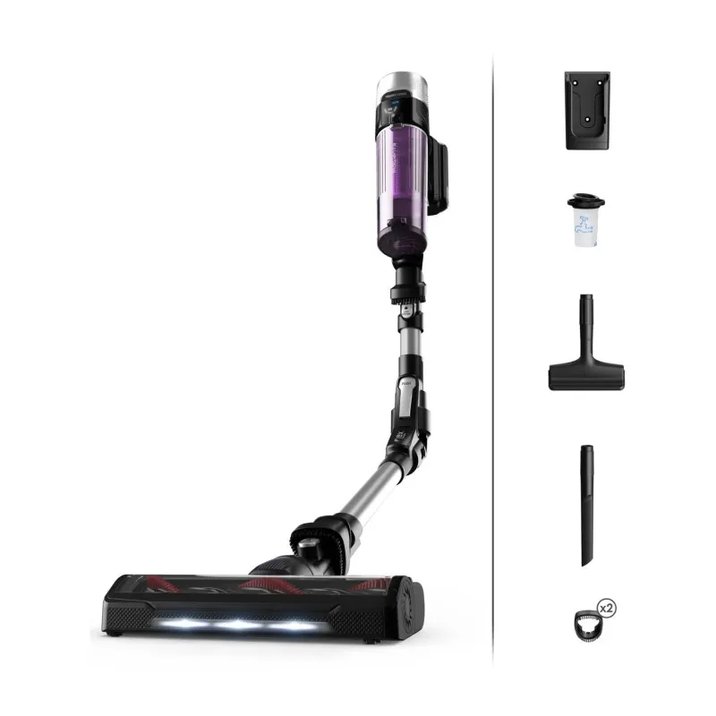 Aspirateur Balai ROWENTA Rechargeable 0.4L - Noir&Violet, Photo boutique Best Buy Tunisie chez Best Buy Tunisie