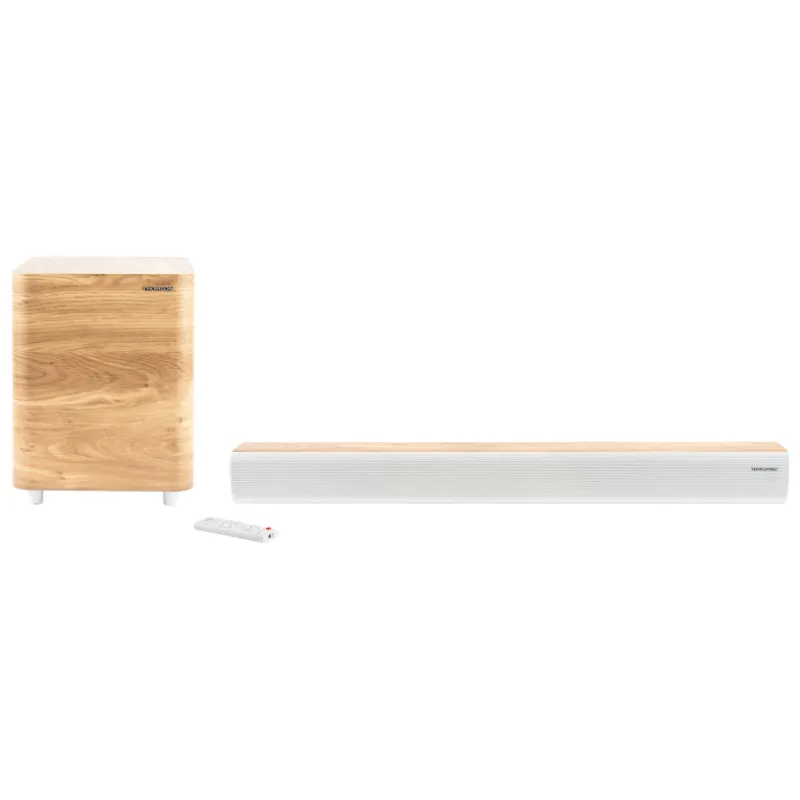 Barre De Son THOMSON Et Caisson De Basses Sans Fil - Blanc, Photo boutique Best Buy Tunisie chez Best Buy Tunisie