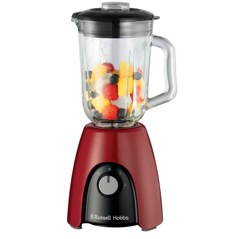 Russell Hobbs 27120-56 blender 1,5 L Mélangeur de table 650 W Noir, Rouge, Transparent, Photo boutique Best Buy Tunisie chez Best Buy Tunisie