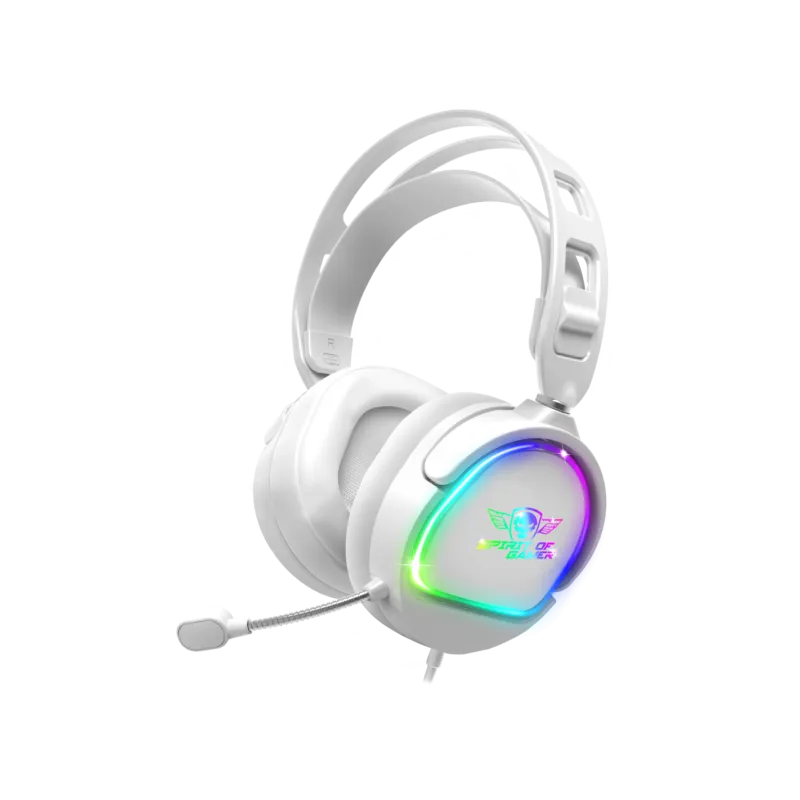 Casque Micro Gaming Spirit of Gamer PRO-H6 ARTIC / RGB / Blanc, Photo boutique Best Buy Tunisie chez Best Buy Tunisie