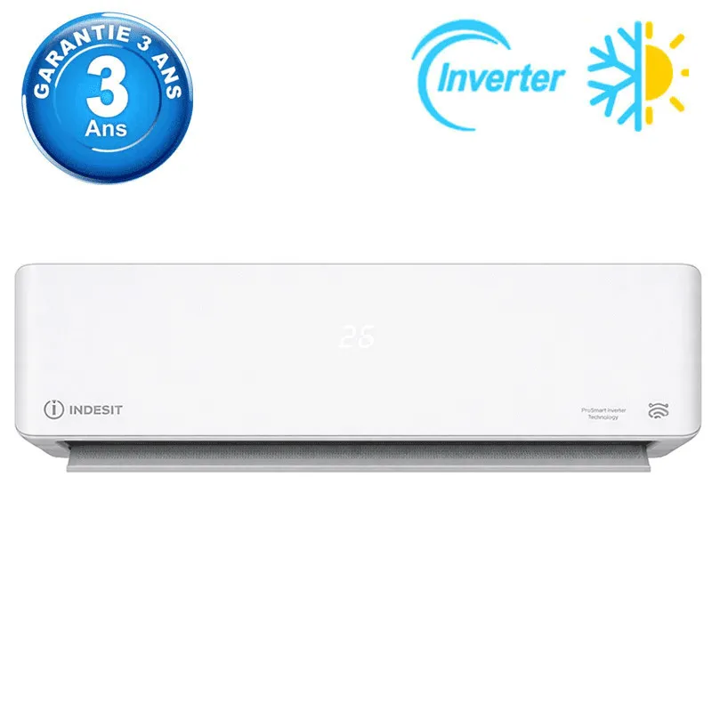 Climatiseur Indesit 18000 BTU Inverter Chaud & Froid Blanc, Photo boutique Best Buy Tunisie chez Best Buy Tunisie
