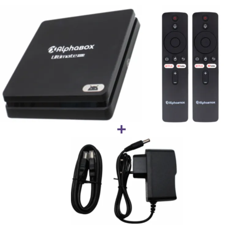 Box Tv Android AlphaBox Ultimite 4 Go 64 Go – Noir, Photo chez Best Buy Tunisie chez Best Buy Tunisie