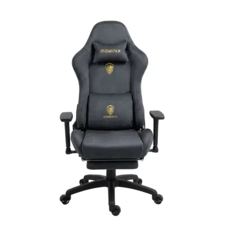 Chaise Gaming DOWINX LS-D1163N Tissu Cuir - Gris Foncé, Photo boutique Best Buy Tunisie chez Best Buy Tunisie
