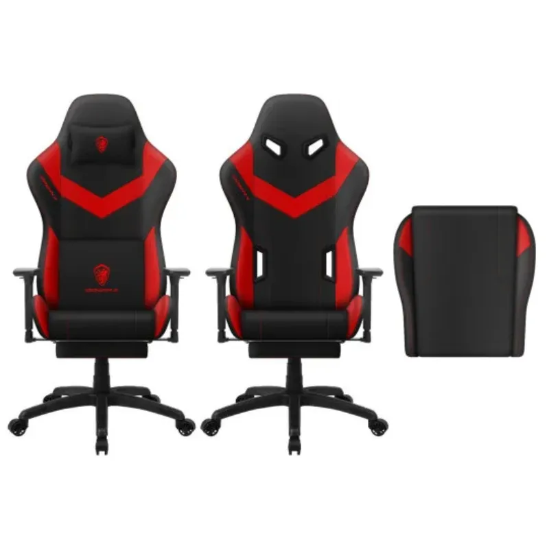 Chaise Gaming DOWINX LS-D1163N Tissu Cuir - Rouge, Photo boutique Best Buy Tunisie chez Best Buy Tunisie
