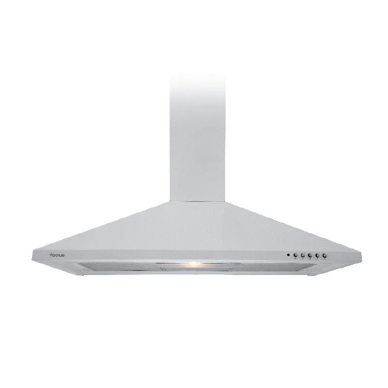 Hotte Pyramidale Focus F.905W 90 cm Blanc