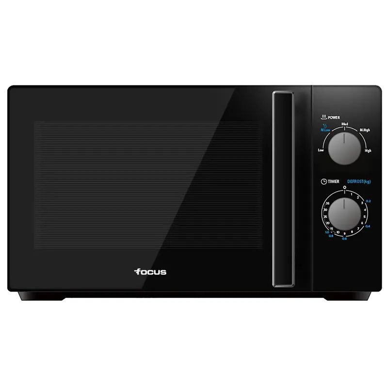 Focus FM 200 - Micro-ondes solo, 20 L, 44 cm, noir, Photo boutique Best Buy Tunisie chez Best Buy Tunisie