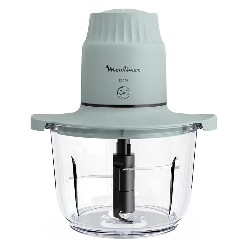 Moulinex Choppeo DJ603110 hachoir électrique 1 L 500 W Gris, Transparent, Photo boutique Best Buy Tunisie chez Best Buy Tunisie