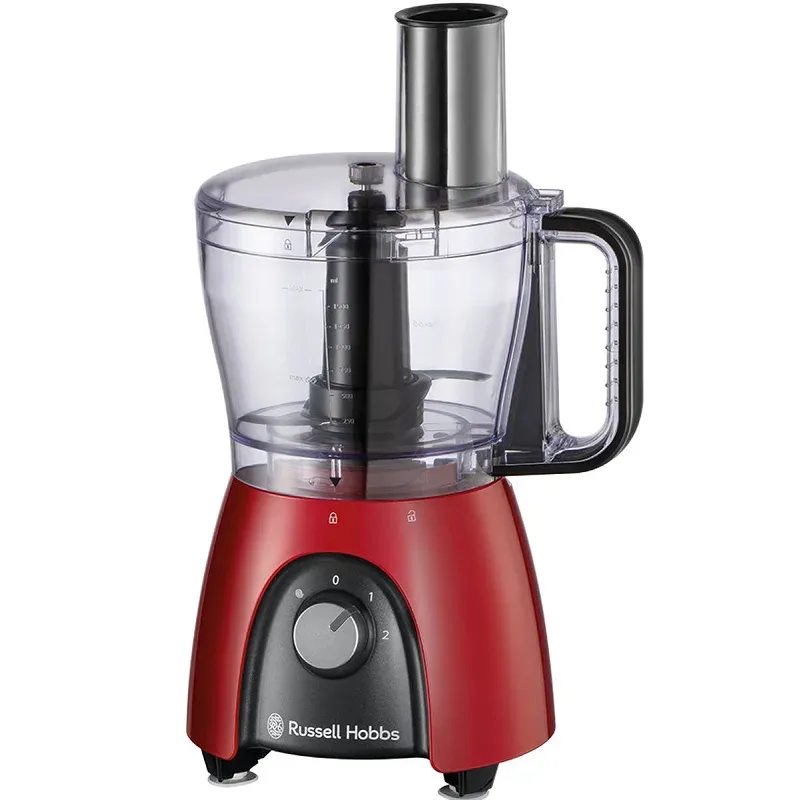 Russell Hobbs 27110-56 robot de cuisine 600 W 2,3 L Noir, Rouge, Transparent, Photo boutique Best Buy Tunisie chez Best Buy Tunisie