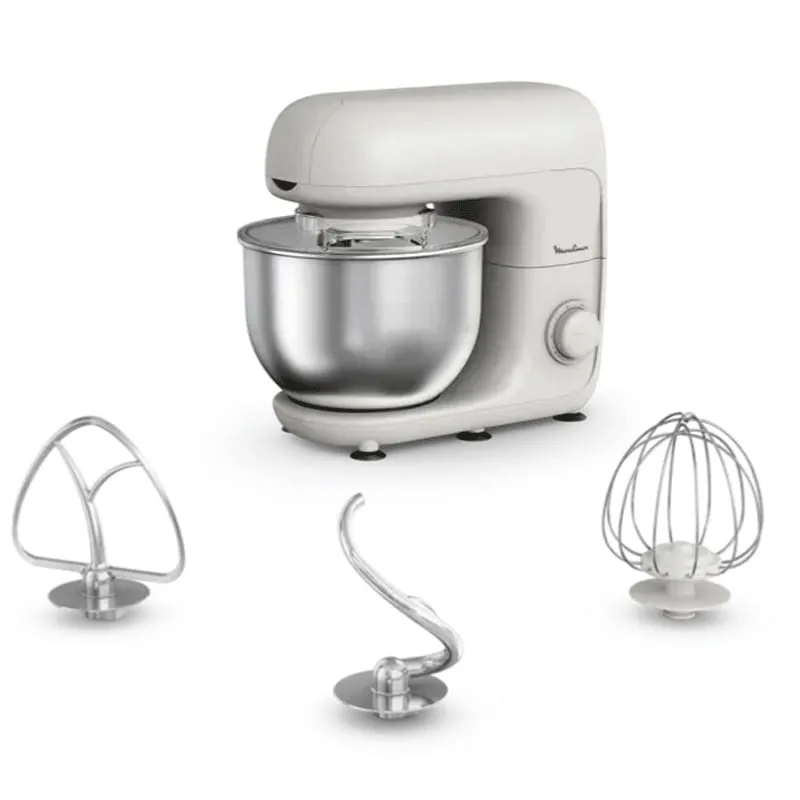 Moulinex QA160110 mixeur Robot mixer 800 W Blanc, Gris, Photo boutique Best Buy Tunisie chez Best Buy Tunisie