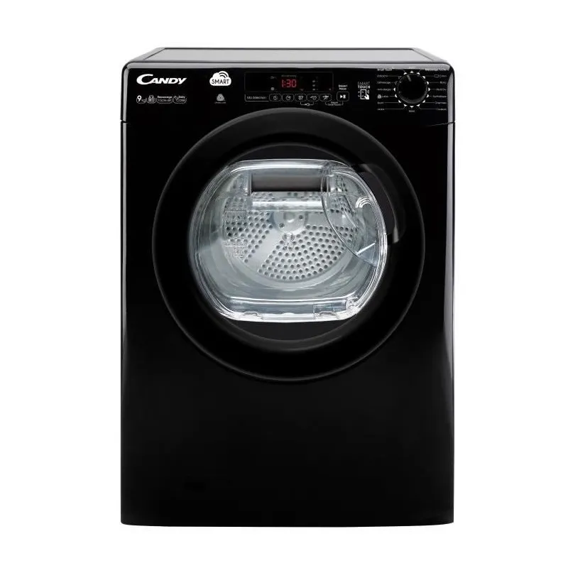 غسالة Sèche-Linge à Condensation Candy 9 kg CSC9DBEB-47 Noir
