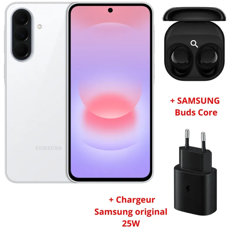 Samsung Galaxy A37 5G 8Go 128Go Blanc, Photo boutique Best Buy Tunisie chez Best Buy Tunisie