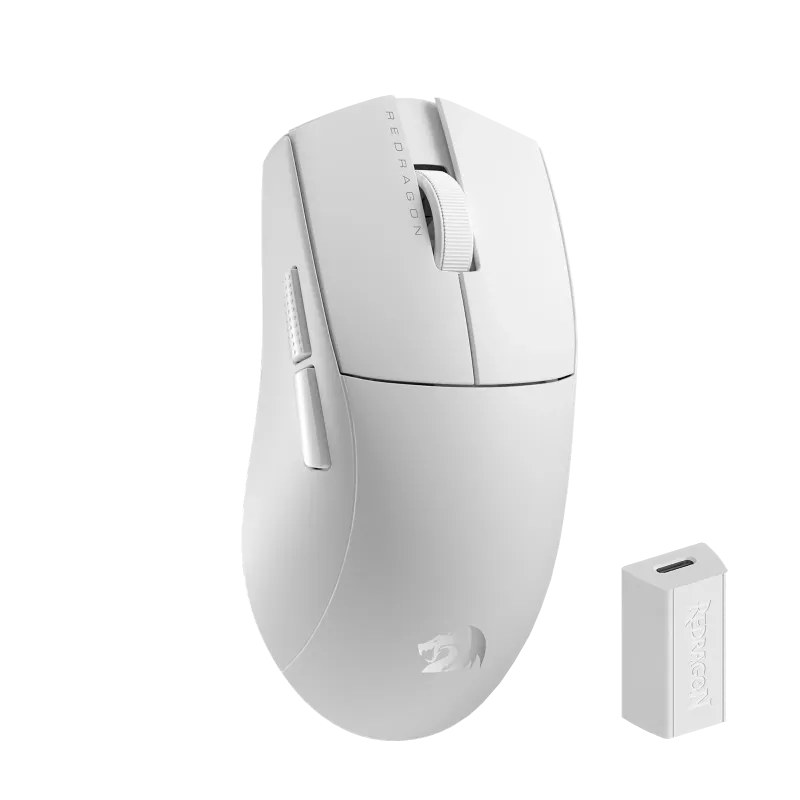 Souris Gamer Sans Fil Redragon K1NG 4K Pro M916 PRO Blanc, Photo boutique Best Buy Tunisie chez Best Buy Tunisie