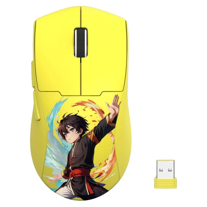 Souris REDRAGON K1NG MAX M918AKB-PRO / Jaune