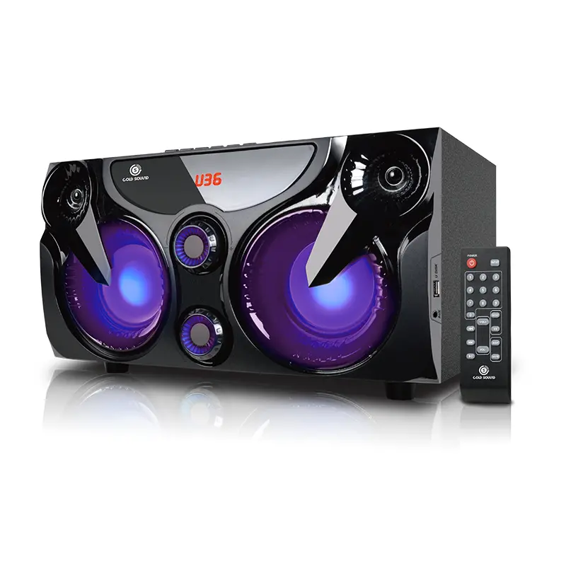 Haut Parleur Bluetooth Gold Sound Noir (GS-5303), Photo boutique Best Buy Tunisie chez Best Buy Tunisie