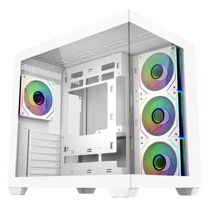 Boîtier Gamer COOLER MASTER Elite 681 - Blanc, Photo boutique Best Buy Tunisie chez Best Buy Tunisie